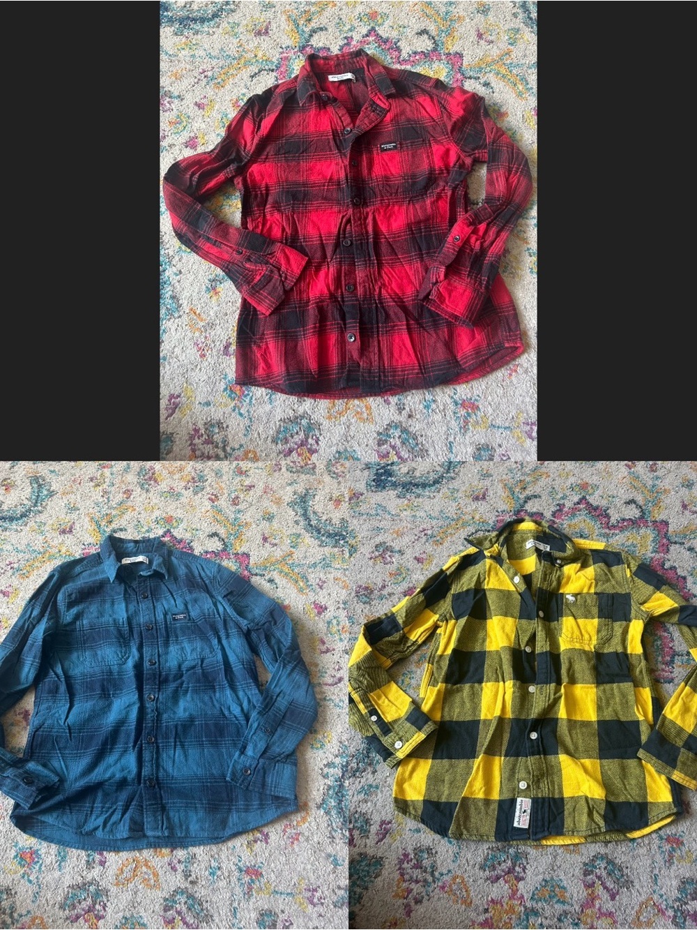 Kids flannels
